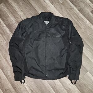 Men's Black Icon Konflict Motorcycle Jacket